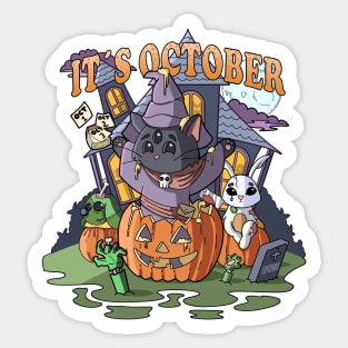 it´s october Sticker